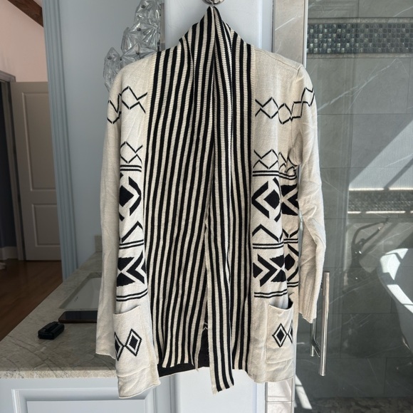 Ash Rain + Oak Aztec Print Cardigan Large - Picture 1 of 10